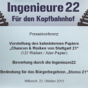 UTA-Sitzung am 22.10.13 und PK der Ing22 wg. Azer-Liste