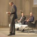 StZ-Podium mit OB Fritz-Kuhn